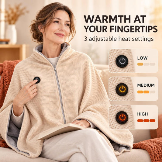 Heated Wearable Blanket Wrap