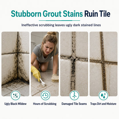 🎃BUY 3 GET 2 FREE Today!!🔥Grout Stain & Mold Remover Spray