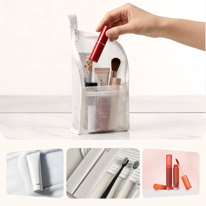 🧳 Portable Lightweight Travel Toiletry Bag 🧼 Smart Internal Dividers, Compact EVA Build & Water-Resistant ✈️