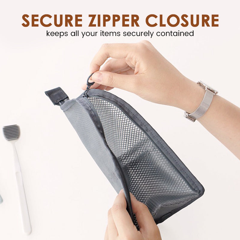 🧳 Portable Lightweight Travel Toiletry Bag 🧼 Smart Internal Dividers, Compact EVA Build & Water-Resistant ✈️