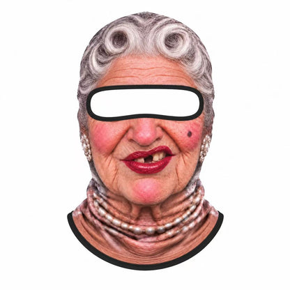 Ski Funny Face Mask – Skiing, Automotive & Motorcycle Protective Gear for Head & Face Coverage