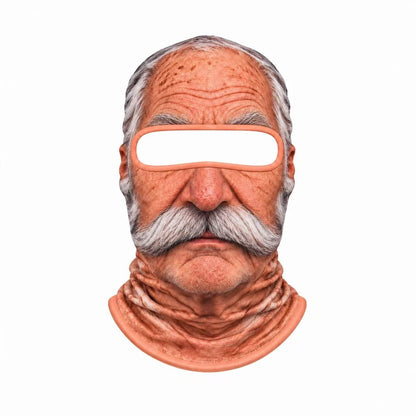 Ski Funny Face Mask – Skiing, Automotive & Motorcycle Protective Gear for Head & Face Coverage