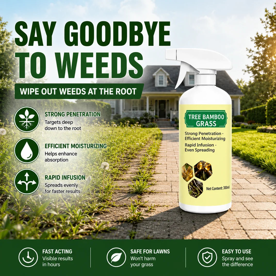 ✨2026 SALE - Fast-Acting Natural Weed & Grass Killer Spray