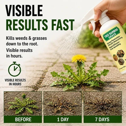 ✨2026 SALE - Fast-Acting Natural Weed & Grass Killer Spray